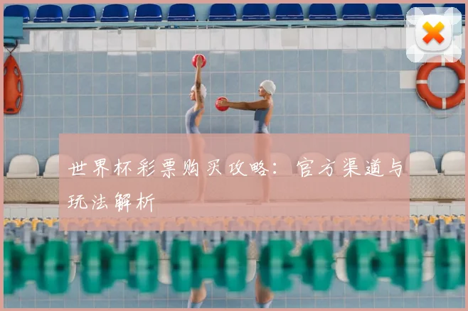 世界杯彩票购买攻略:官方渠道与玩法解析
